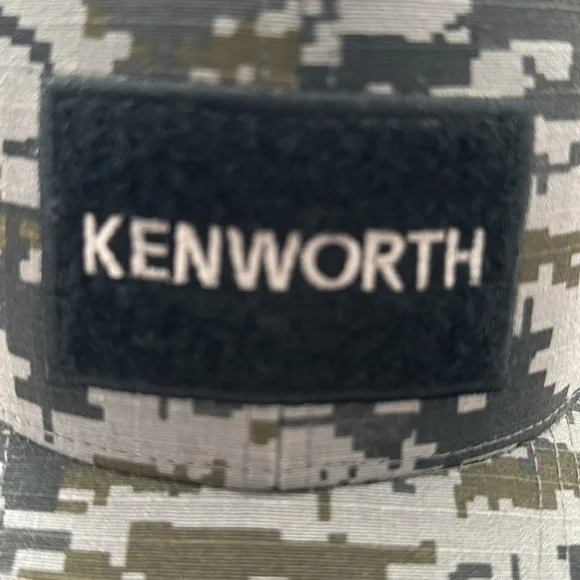 KENWORTH Black and Gray digital camo hat - Picture 6 of 8